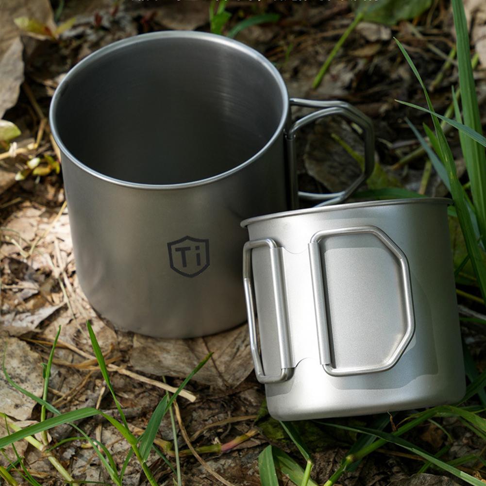 캠핑 머그 티타늄 컵 관광용 식기 피크닉 용품 야외 주 - Quechua Camping Cooking Set 리뷰 및 가격