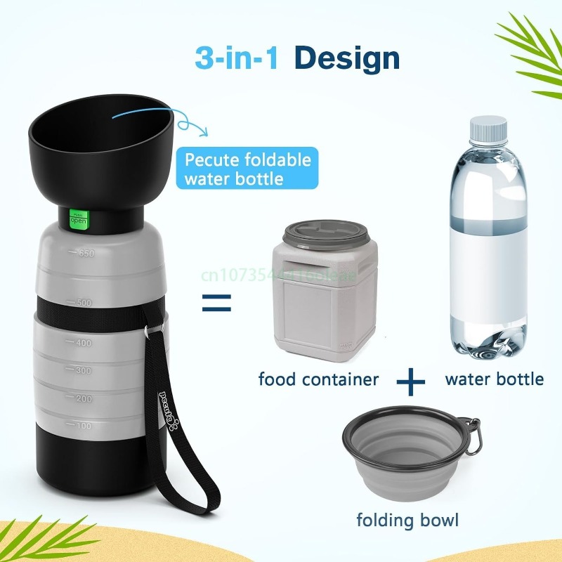 650ML 강아지 물병과 150ml 사료통, 강아지 여 - Camping Cooking Bowl 리뷰 및 가격