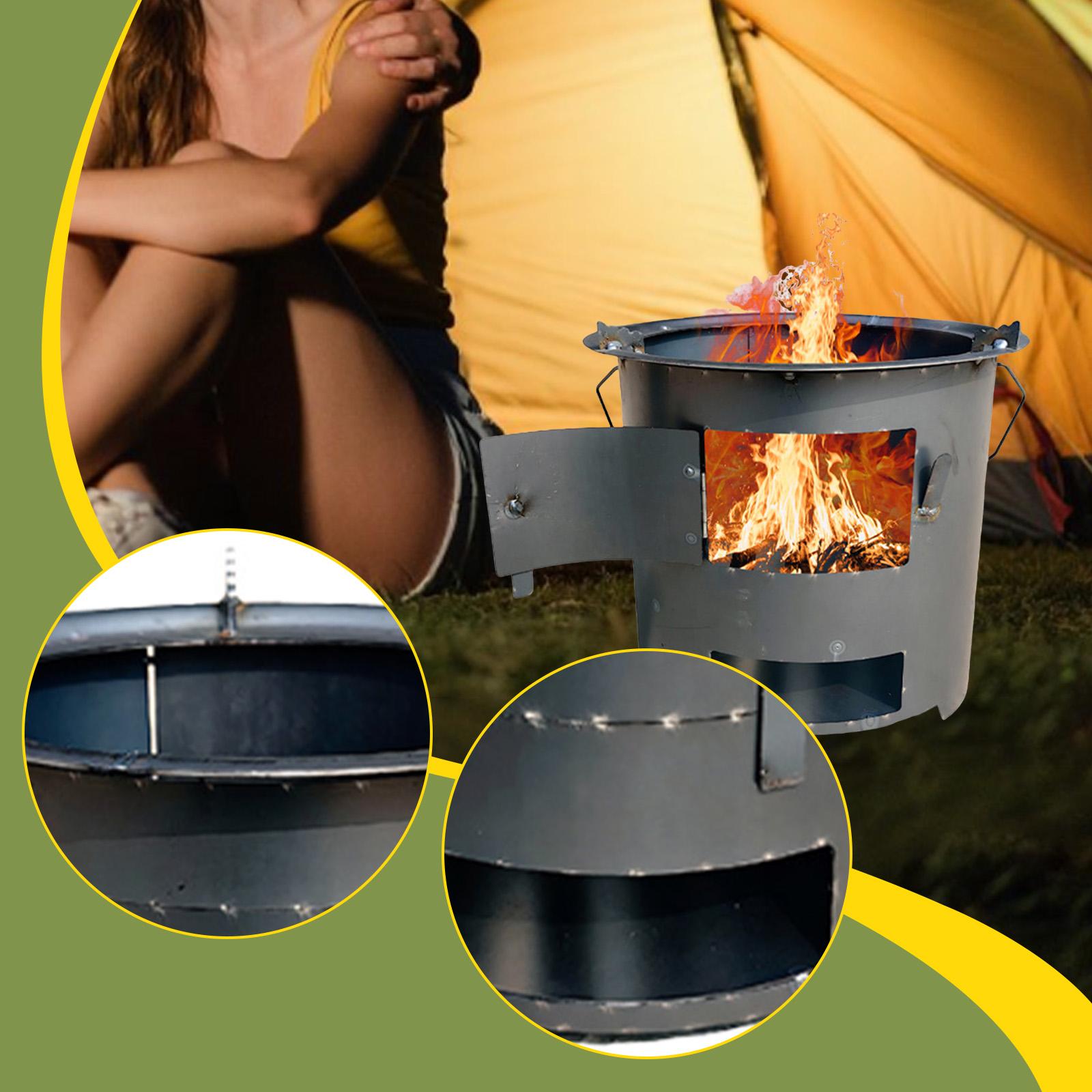 실내 다용도 장작 난로, 가정용, 해변, 트레킹, 피크 - Camping Cooking Over Fire 리뷰 및 가격